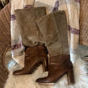 Vince Tall Sexy Brown boots EUC🌟 size 37.5